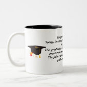 Afstuderen Kaart | Inspirerend prijsopgave | Klass Tweekleurige Koffiemok (Links)