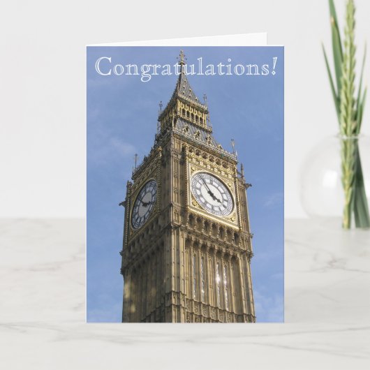 Afstuderen-kaart Kaart (Voorkant)