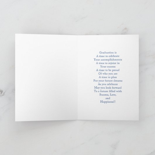 Afstuderen-kaart Kaart (Binnen)