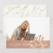 Afstuderen Kaart Klasse van 20XX (Voorkant / Achterkant)