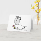 Afstuderen Kaart met Daisy uit "Not Quite Nelson" (Gele Bloem)