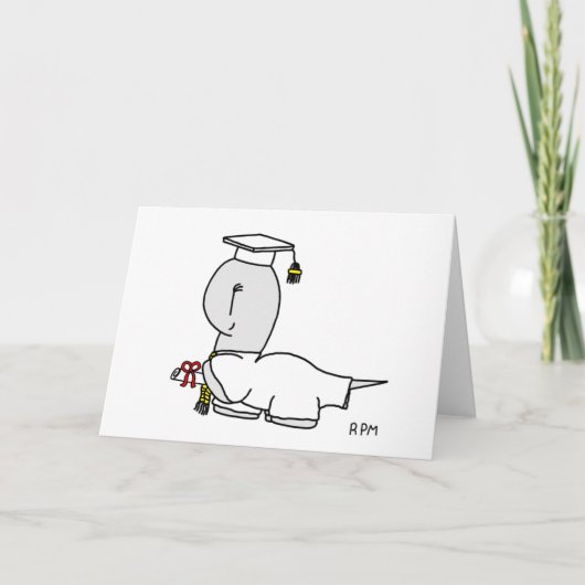 Afstuderen Kaart met Daisy uit "Not Quite Nelson" (Voorkant)