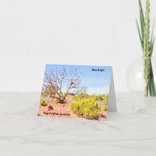 Afstuderen Kaart van Southwest Scenerat (Voorkant)