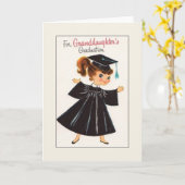  Afstuderen Kaart voor kleindochter (Gele Bloem)