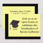 Afstuderen kaarten (Voorkant / Achterkant)