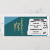 Afstuderen, kaartenuitnodiging, jaar invullen kaart (Voorkant)