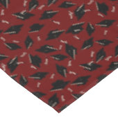 Afstuderen kastanjebruin en zwarte Petten in de lu Tafelkleed (Gekanteld)