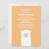 Afstuderen Kawaii Alpaca Kaart (Voorkant)