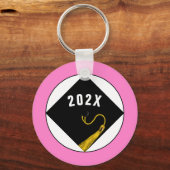 Afstuderen Keepomwille Cadeft Sleutelhanger (Voorkant)