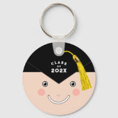 Afstuderen Keepomwille Gift Sleutelhanger (Achterkant)