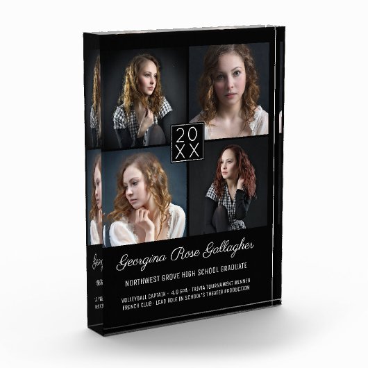 Afstuderen Keepomwille Modern Photo Collage Classy Fotoblokken (Links)