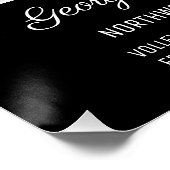 Afstuderen Keepomwille Modern Photo Collage Classy Perfect Poster (Hoek)