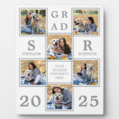 Afstuderen Keepomwille Unieke foto Collage Plaque Fotoplaat (Voorkant)