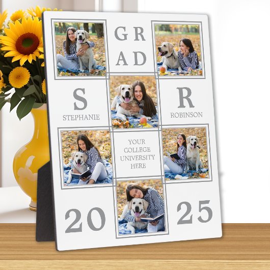 Afstuderen Keepomwille Unieke foto Collage Plaque Fotoplaat