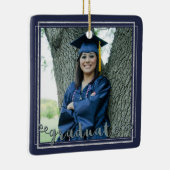 Afstuderen Keepomwille (verwisselbare achtergrondk Keramisch Ornament (Rechts)