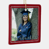 Afstuderen Keepomwille (verwisselbare achtergrondk Keramisch Ornament (Rechts)