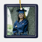 Afstuderen Keepomwille (verwisselbare achtergrondk Keramisch Ornament (Voorkant)