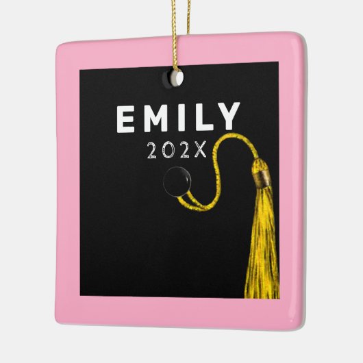 Afstuderen Keepsake 2025 Keramisch Ornament (Links)