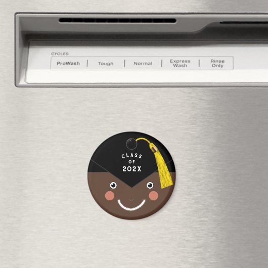 Afstuderen Keepsake Gift Button Magneet (Insitu (Vaatwasser))