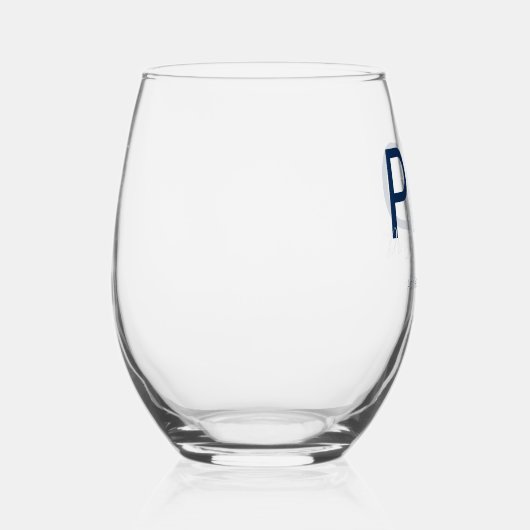 Afstuderen Keepsake naam PhD Afstuderen Wijnglas Zonder Voet (Rechts)