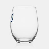 Afstuderen Keepsake naam PhD Afstuderen Wijnglas Zonder Voet (Links)