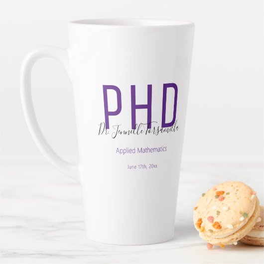 Afstuderen Kepomwille Paarse Name Degree PhD Latte Mok (In situ)