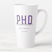 Afstuderen Kepomwille Paarse Name Degree PhD Latte Mok (Rechts)