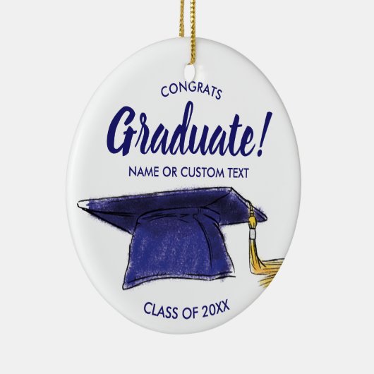 Afstuderen kerstboomklasse Ornament 20XX (Rechts)