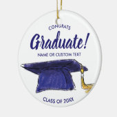 Afstuderen kerstboomklasse Ornament 20XX (Links)