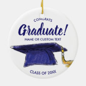 Afstuderen kerstboomklasse Ornament 20XX (Achterkant)
