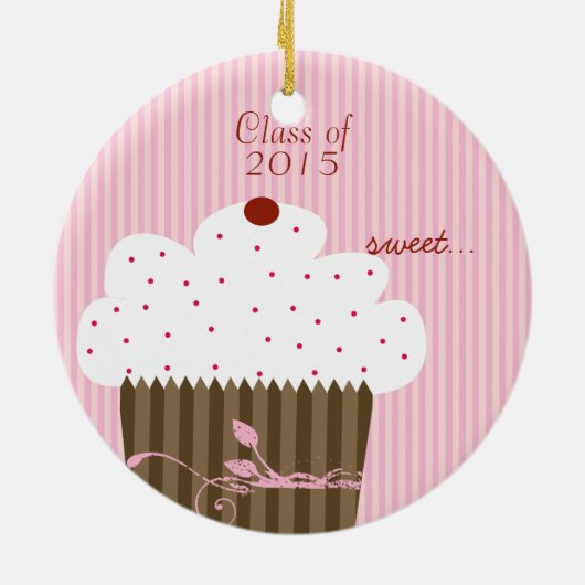 Afstuderen kerstversieringen keramisch ornament (Achterkant)