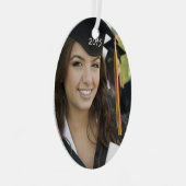 Afstuderen kerstversieringen metalen ornament (Voorkant Rechts)