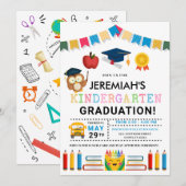 Afstuderen Kindergarten Kaart (Voorkant / Achterkant)