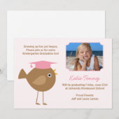 Afstuderen Kindergarten Kaart (Voorkant / Achterkant)