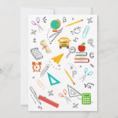 Afstuderen Kindergarten Kaart (Achterkant)