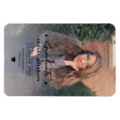 Afstuderen klas jaar schoolfoto gepersonaliseerd m magneet (Horizontaal)