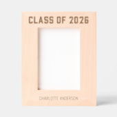 Afstuderen Klas van 2026 Gegraveerde Lijstjes (Voorkant)