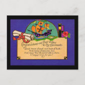  Afstuderen klasgenoot Briefkaart (Voorkant)