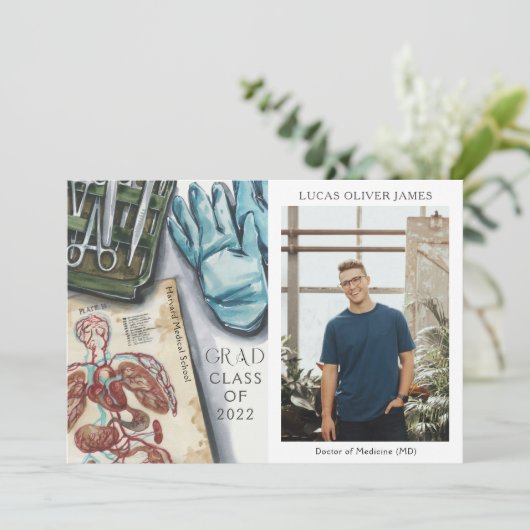 Afstuderen klasse 2022 Doctor in de geneeskunde (Staand voorkant)