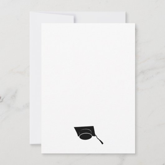 Afstuderen Klasse 2022 Moderne Minimalistische Par Kaart (Achterkant)