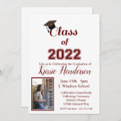 Afstuderen, Klasse 2023, Fotouitnodiging Kaart (Voorkant / Achterkant)