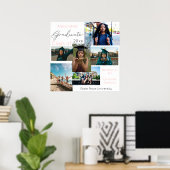 Afstuderen Klasse College Foto 3 - White Poster (Thuiskantoor)