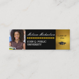 Afstuderen Klasse Foto Intro-kaart invoegen Contactkaartje