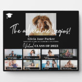 Afstuderen klasse jaar aangepaste fotocollage fotoplaat (Voorkant)