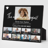 Afstuderen klasse jaar aangepaste fotocollage fotoplaat (Zijkant)
