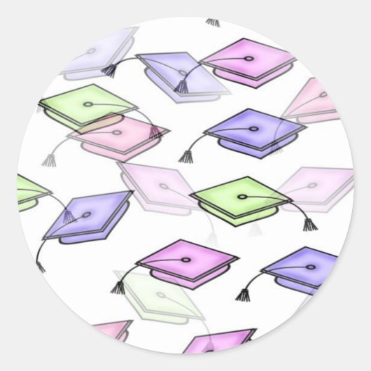 Afstuderen klasse Sticker (Voorkant)