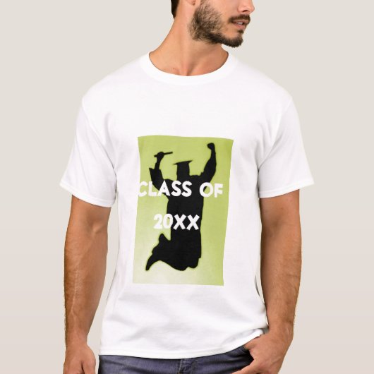 Afstuderen Klasse T-Shirt Sjabloon (Voorkant)