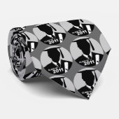 Afstuderen Klasse van 2011 Stropdas Pet Graad 1 Gr (Opgerold)