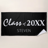 Afstuderen Klasse van 2020 Persoonlijk Strandlaken (Voorkant)