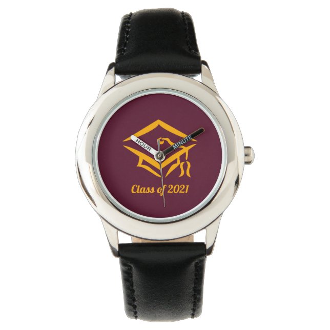 Afstuderen Klasse van 2021 BGYGLD Horloge (Voorkant)